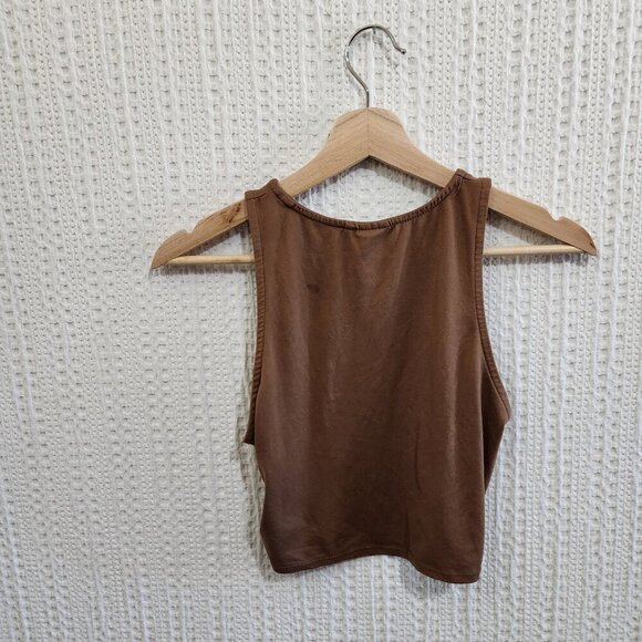 SHEIN and Live in the Moment Brown Crop Top Y2K Bundle of Tops Size Small - Picture 10 of 12